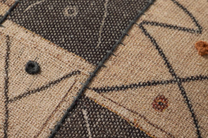 Multi Pillow (Pattern 14) shown from a different angle to reveal its pattern.