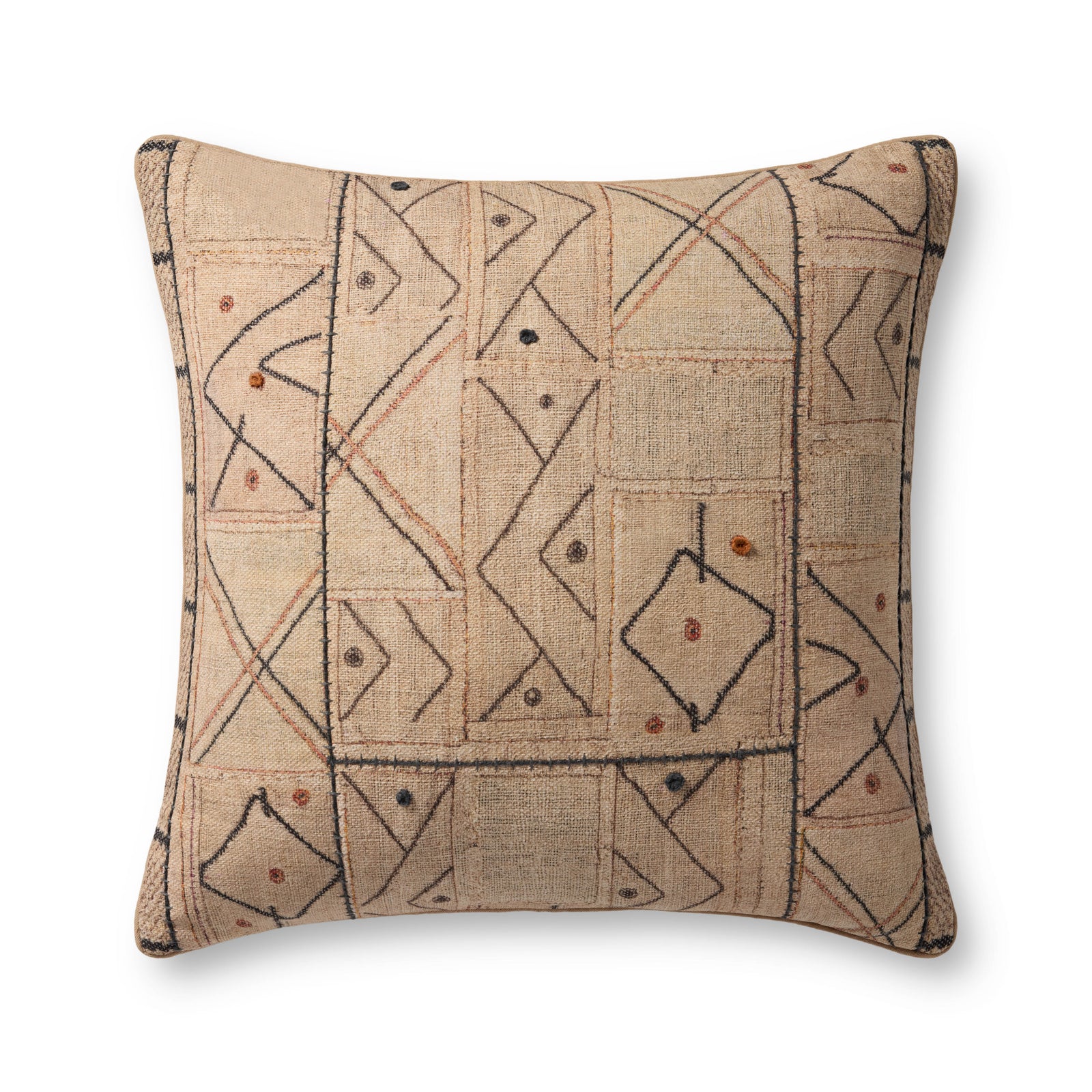 Multi Pillow (Pattern 15) — a Loloi pillow at Laurie Yapp Home.
