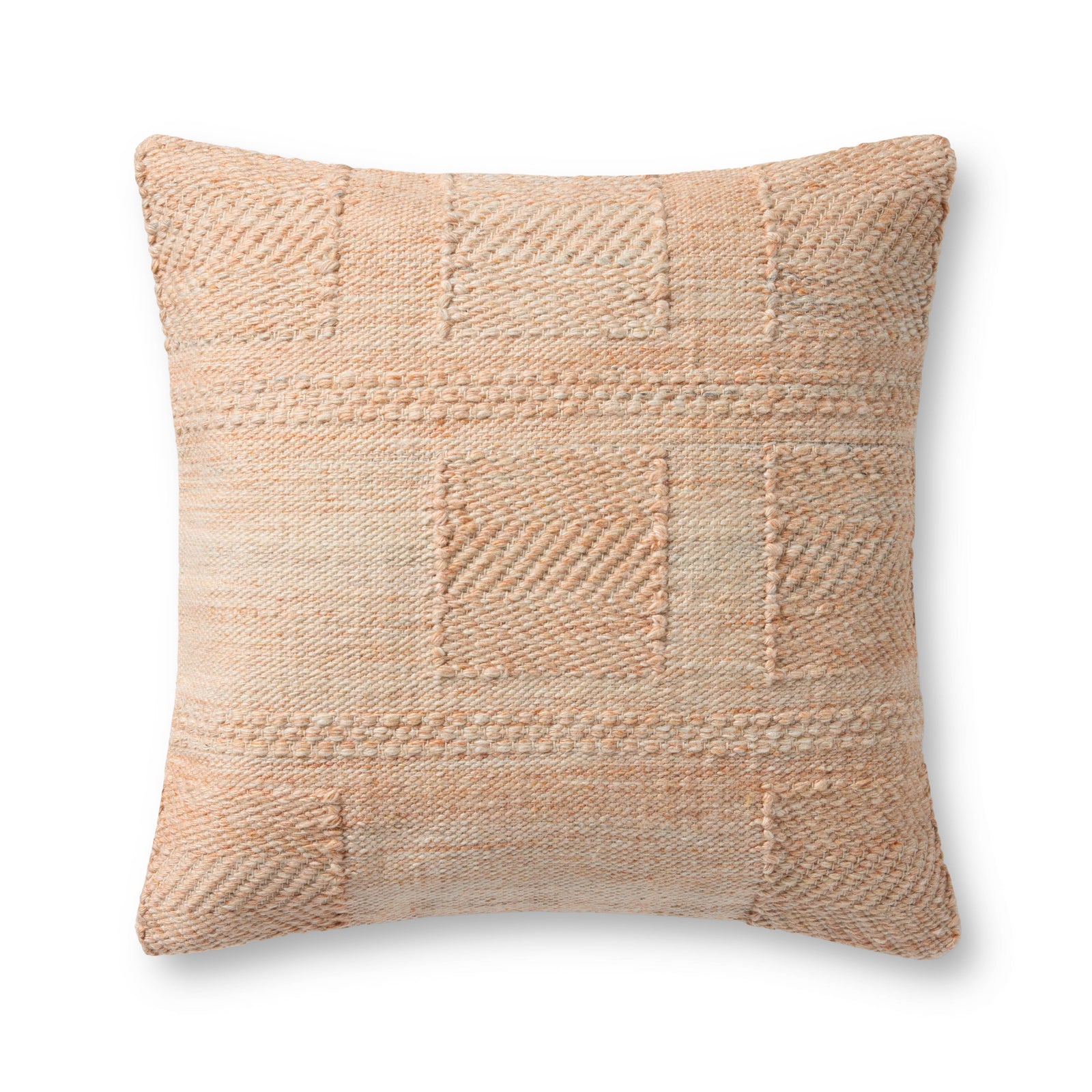 Rust Pillow (Pattern 6) — a Loloi pillow at Laurie Yapp Home.