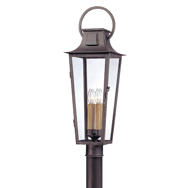 Parisian Square Exterior Post — a Troy post for driveways, entry walkways, and garden paths at Laurie Yapp Home.