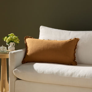 Dinah Clay Pillow shown from another angle.