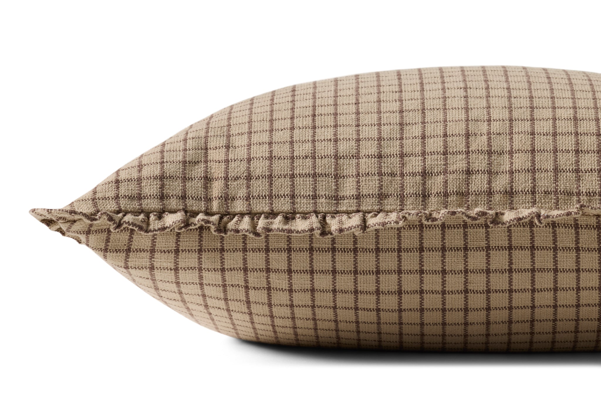 Dinah Mushroom Pillow shown from a different angle to reveal its pattern.