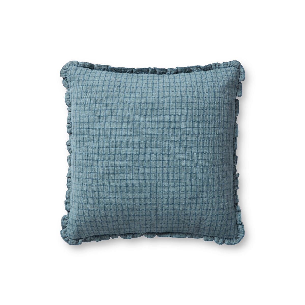 Dinah Ocean / Blue Pillow — a Loloi pillow at Laurie Yapp Home.