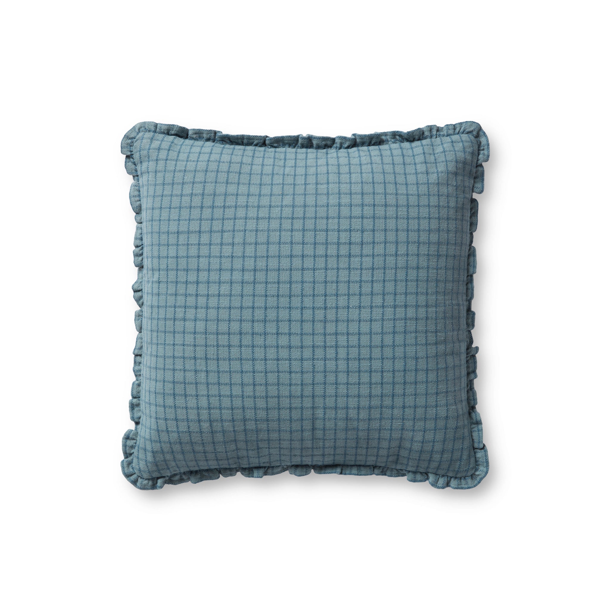 Dinah Ocean / Blue Pillow — a Loloi pillow at Laurie Yapp Home.