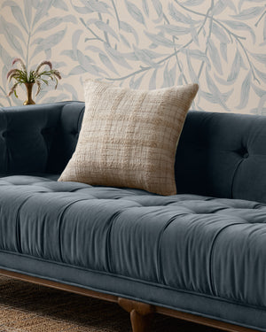 Fern Ivory / Beige Pillow shown from another angle.