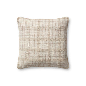 Fern Ivory / Beige Pillow — a Loloi pillow at Laurie Yapp Home.