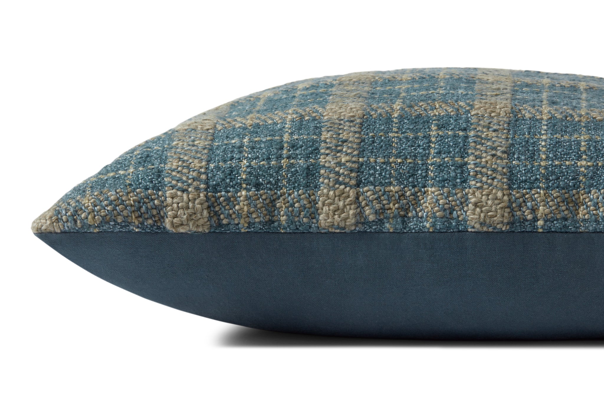 Earl Teal / Green Pillow shown from another angle.