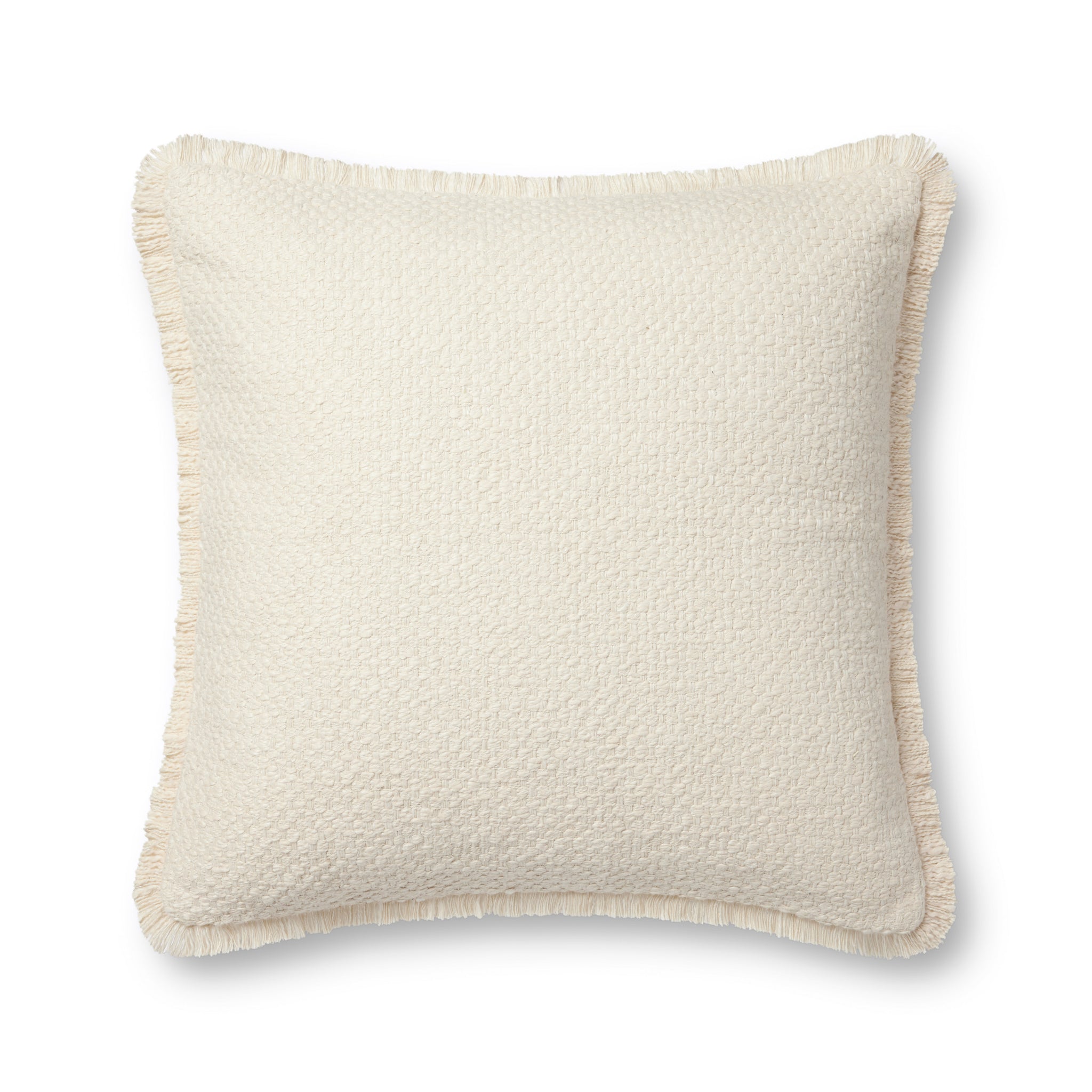Ivory Pillow (Pattern 9) — a Loloi pillow at Laurie Yapp Home.
