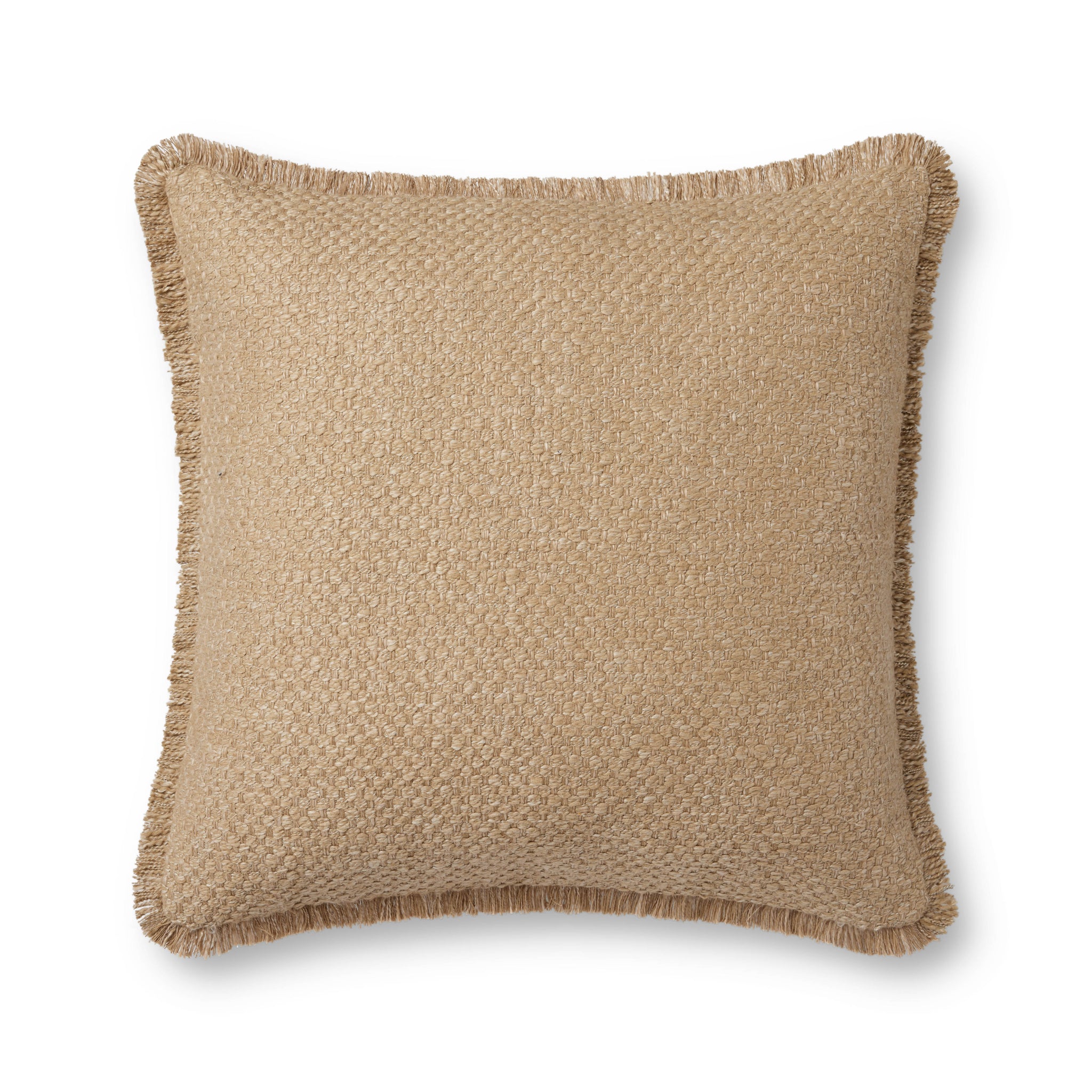 Natural Pillow (Pattern 8) — a Loloi pillow at Laurie Yapp Home.