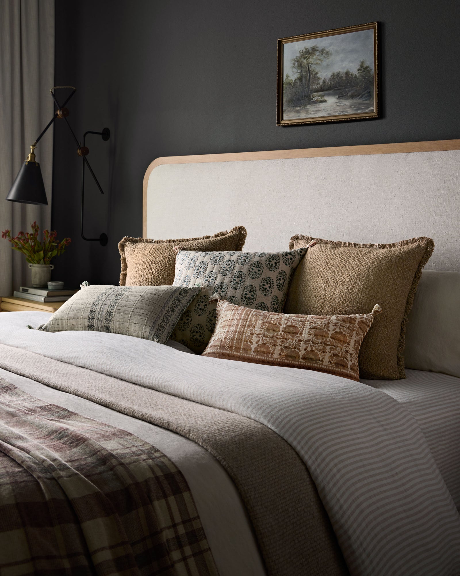 Natural Pillow (Pattern 8) — a Loloi pillow at Laurie Yapp Home.