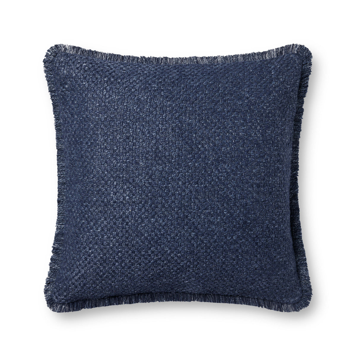 Navy Pillow (Pattern 5) — a Loloi pillow at Laurie Yapp Home.