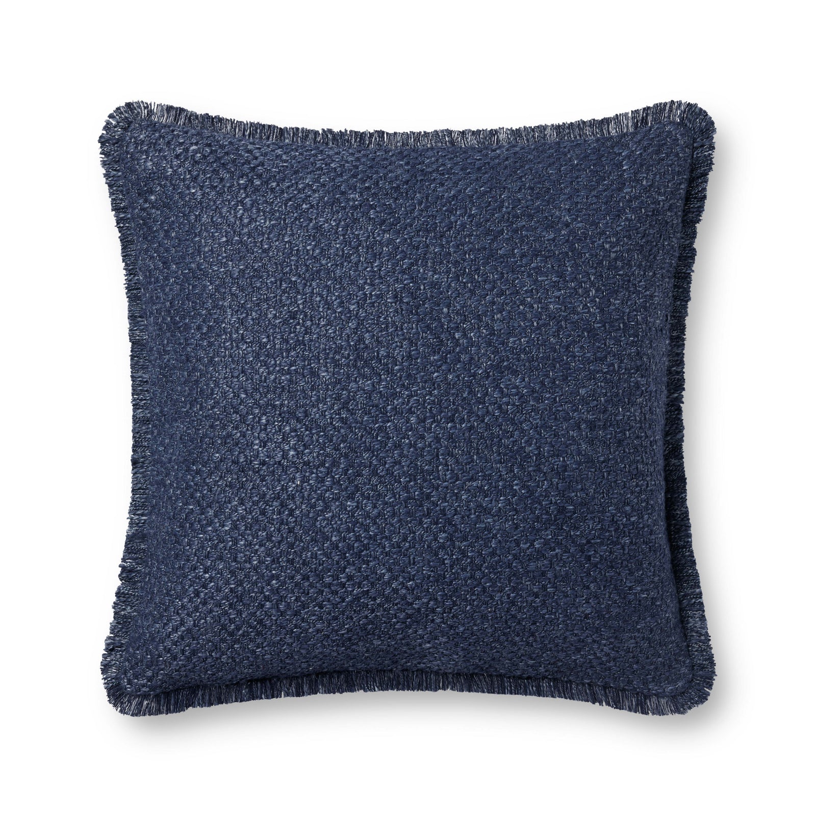 Navy Pillow (Pattern 5) — a Loloi pillow at Laurie Yapp Home.