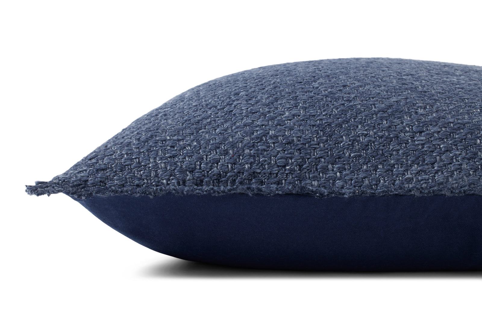 Navy Pillow (Pattern 5) — a Loloi pillow at Laurie Yapp Home.
