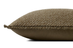 Olive Pillow (Pattern 3) shown from another angle.