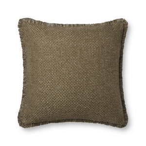 Olive Pillow (Pattern 3) — a Loloi pillow at Laurie Yapp Home.