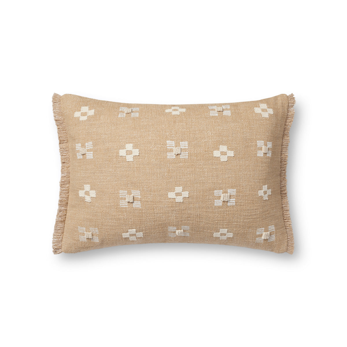 Natural Pillow (Pattern 9) — a Loloi pillow at Laurie Yapp Home.
