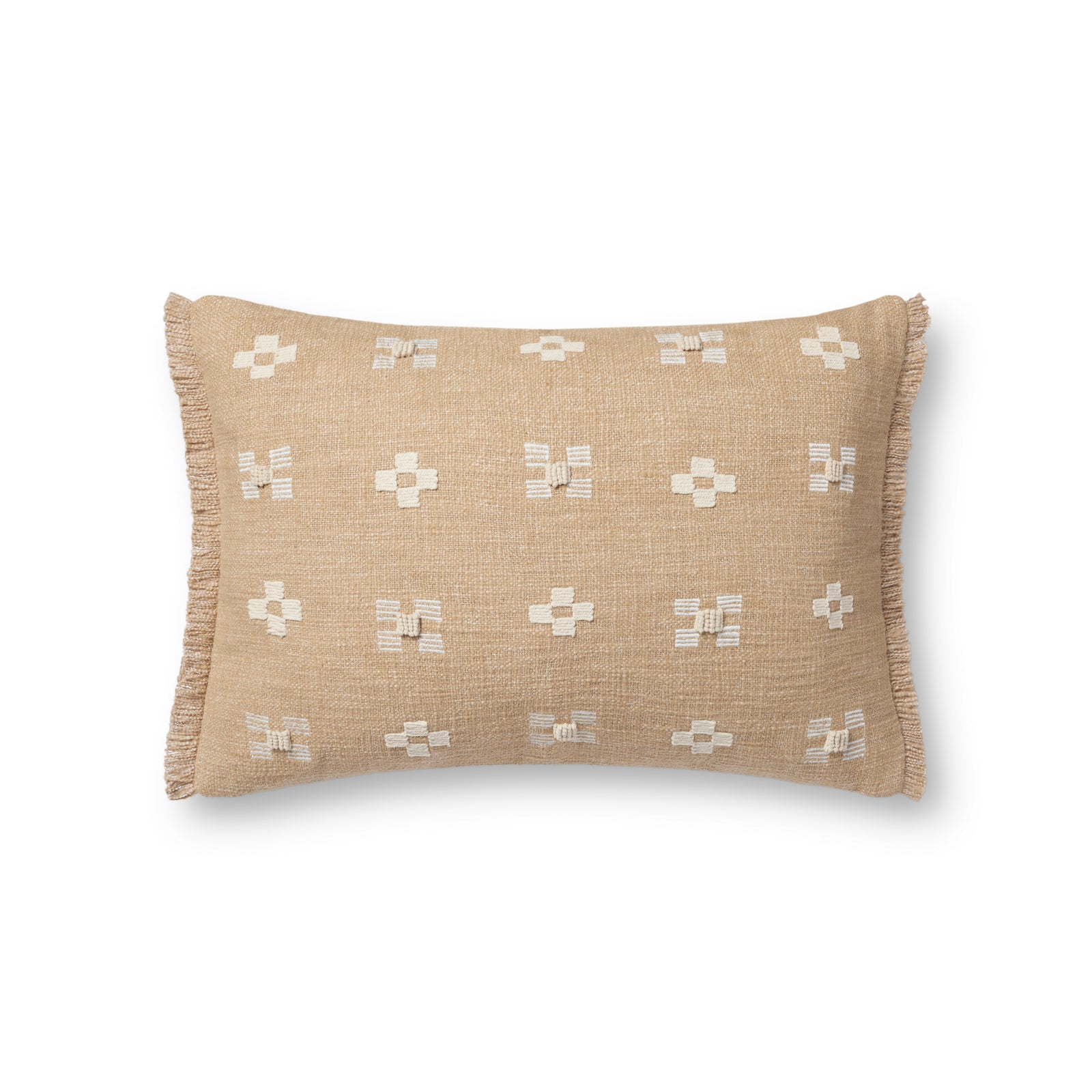 Natural Pillow (Pattern 9) — a Loloi pillow at Laurie Yapp Home.