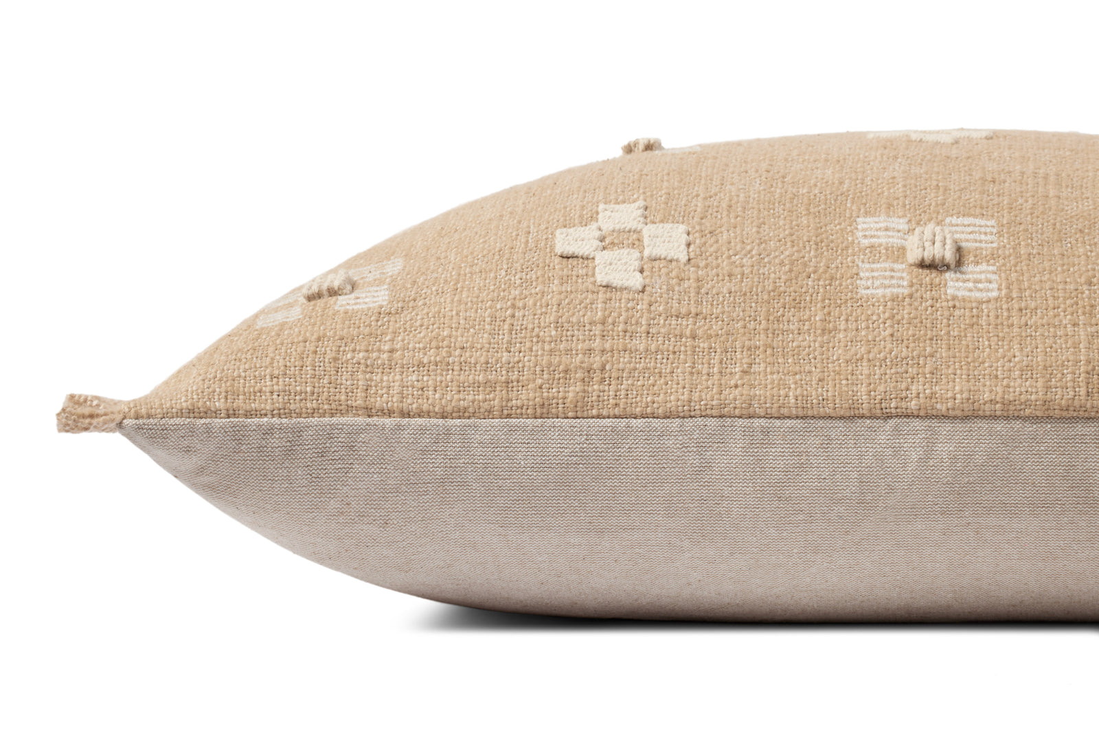 Natural Pillow (Pattern 9) — a Loloi pillow at Laurie Yapp Home.