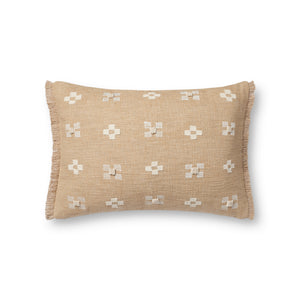 Natural Pillow (Pattern 9) — a Loloi pillow at Laurie Yapp Home.