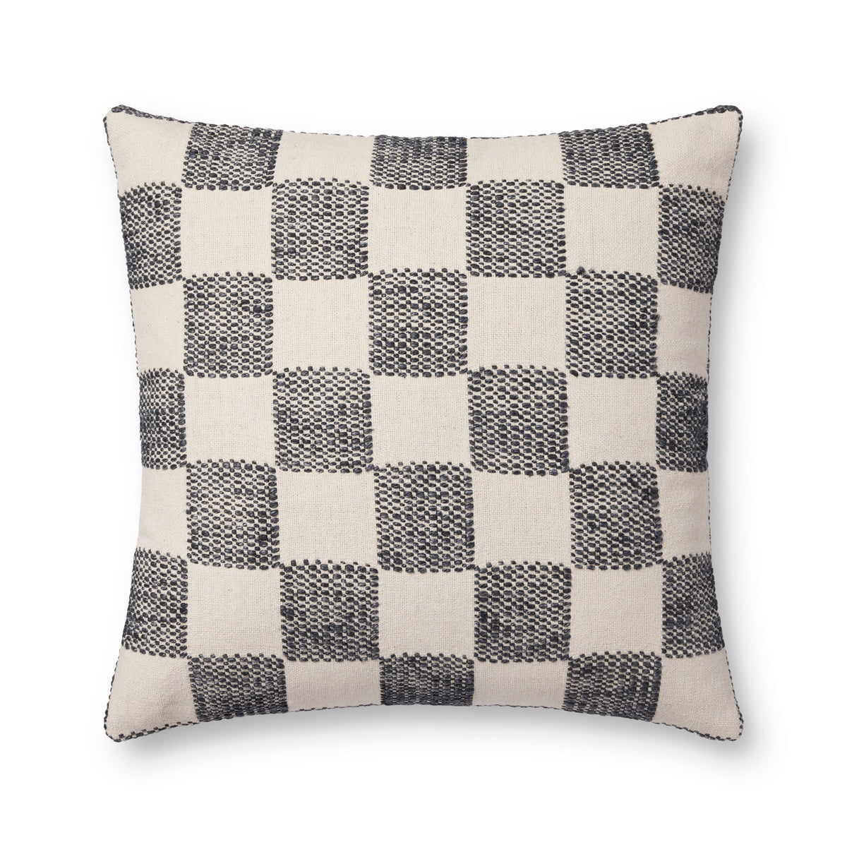 Black Pillow (Pattern 4) — a Loloi pillow at Laurie Yapp Home.