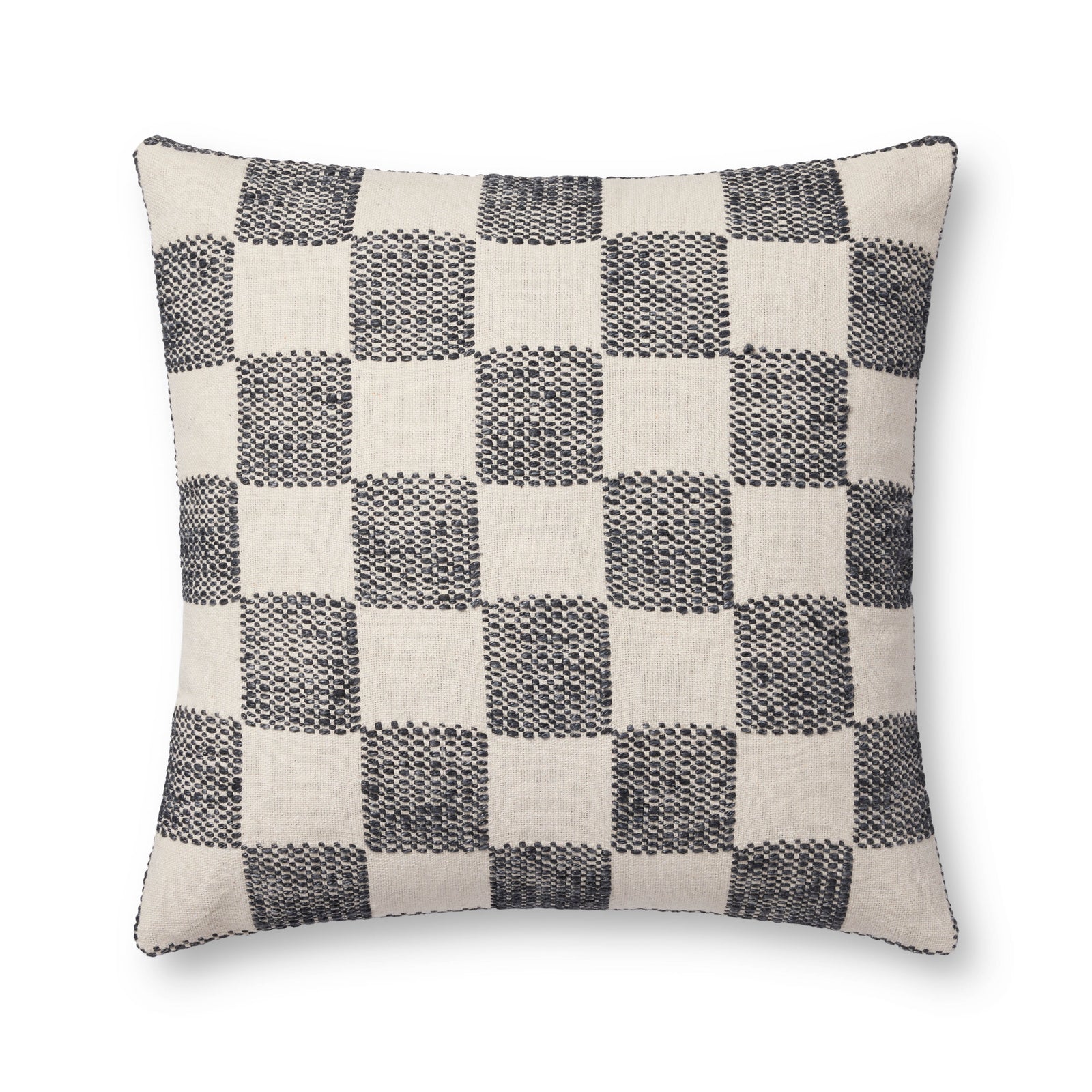Black Pillow (Pattern 4) — a Loloi pillow at Laurie Yapp Home.