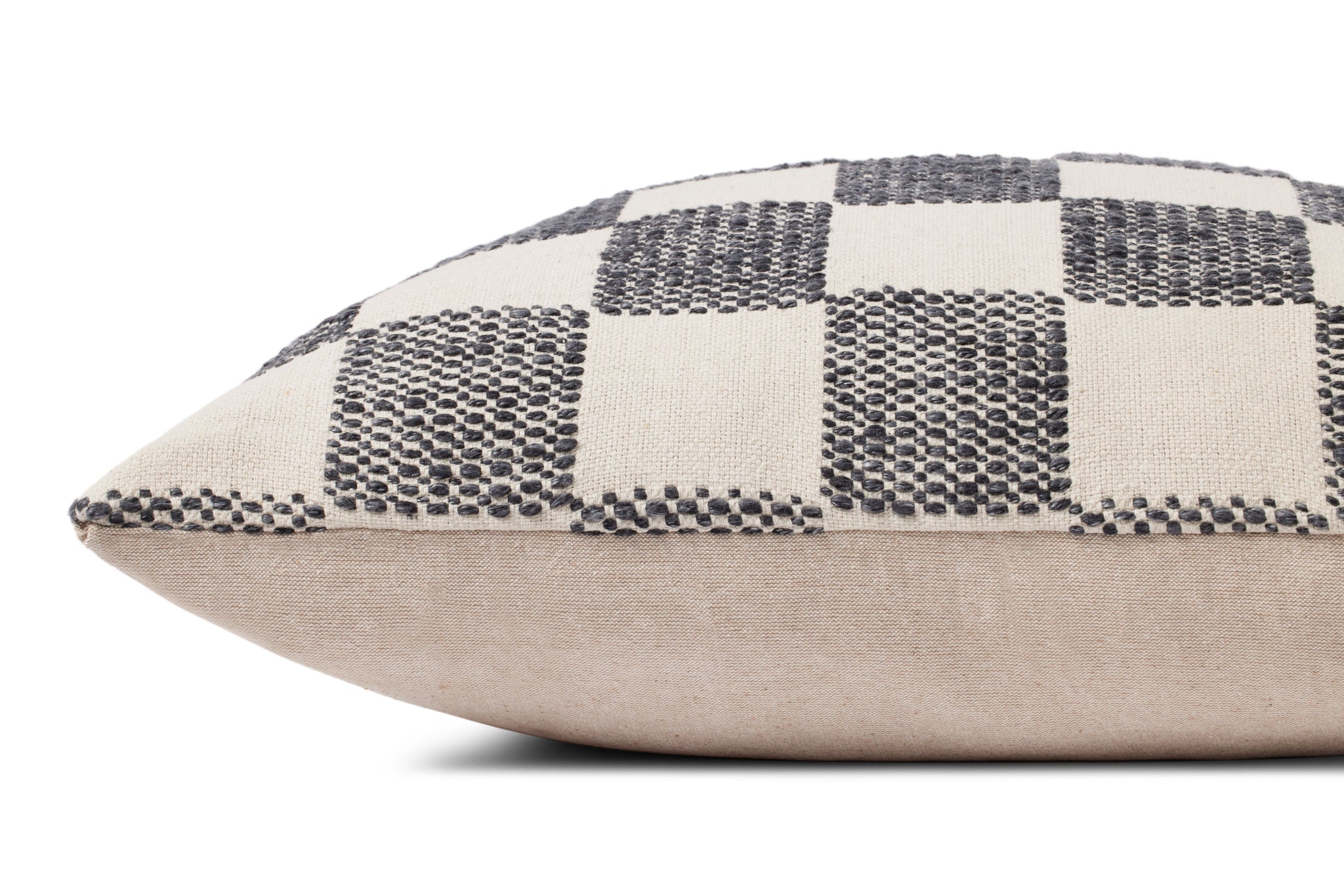 Black Pillow (Pattern 4) shown from another angle.