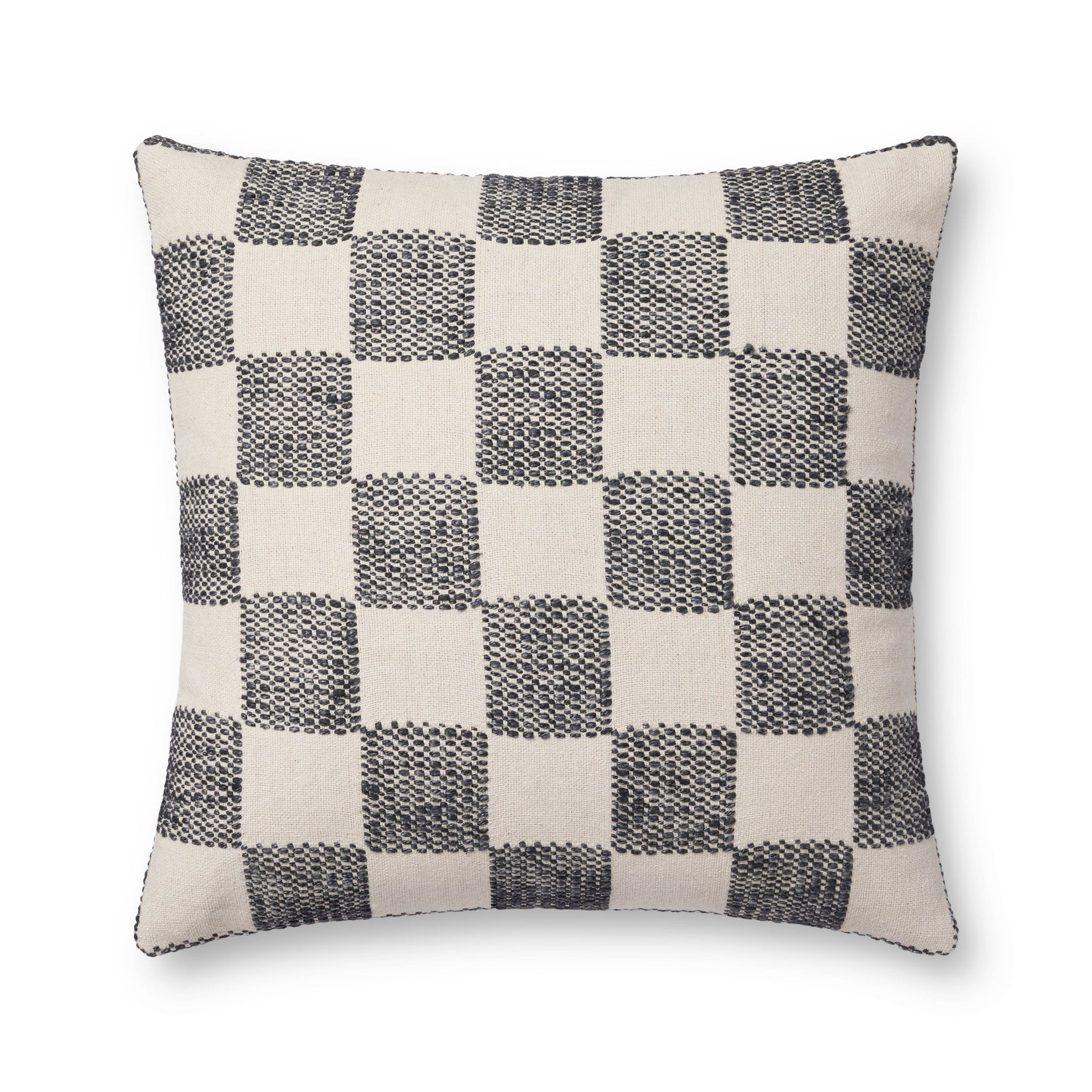 Black Pillow (Pattern 4) — a Loloi pillow at Laurie Yapp Home.