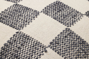 Black Pillow (Pattern 4) shown from a different angle to reveal its pattern.