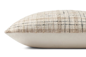 Cricket Beige / Black Pillow shown from another angle.