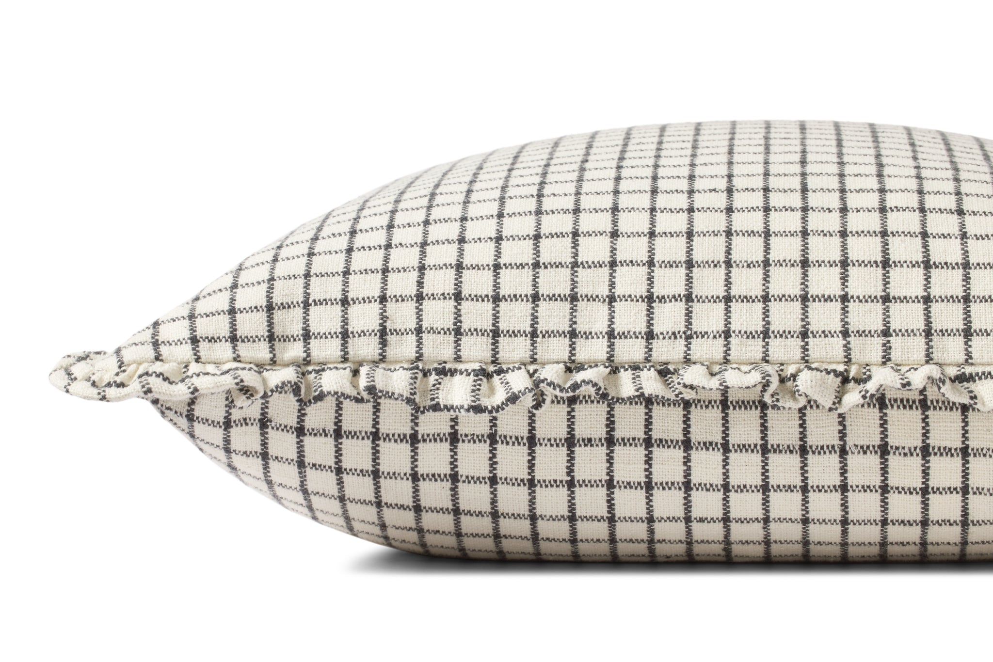 Dinah Ivory / Black Pillow shown from another angle.