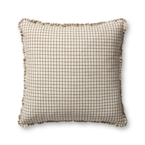 Dinah Ivory / Earth Pillow — a Loloi pillow at Laurie Yapp Home.