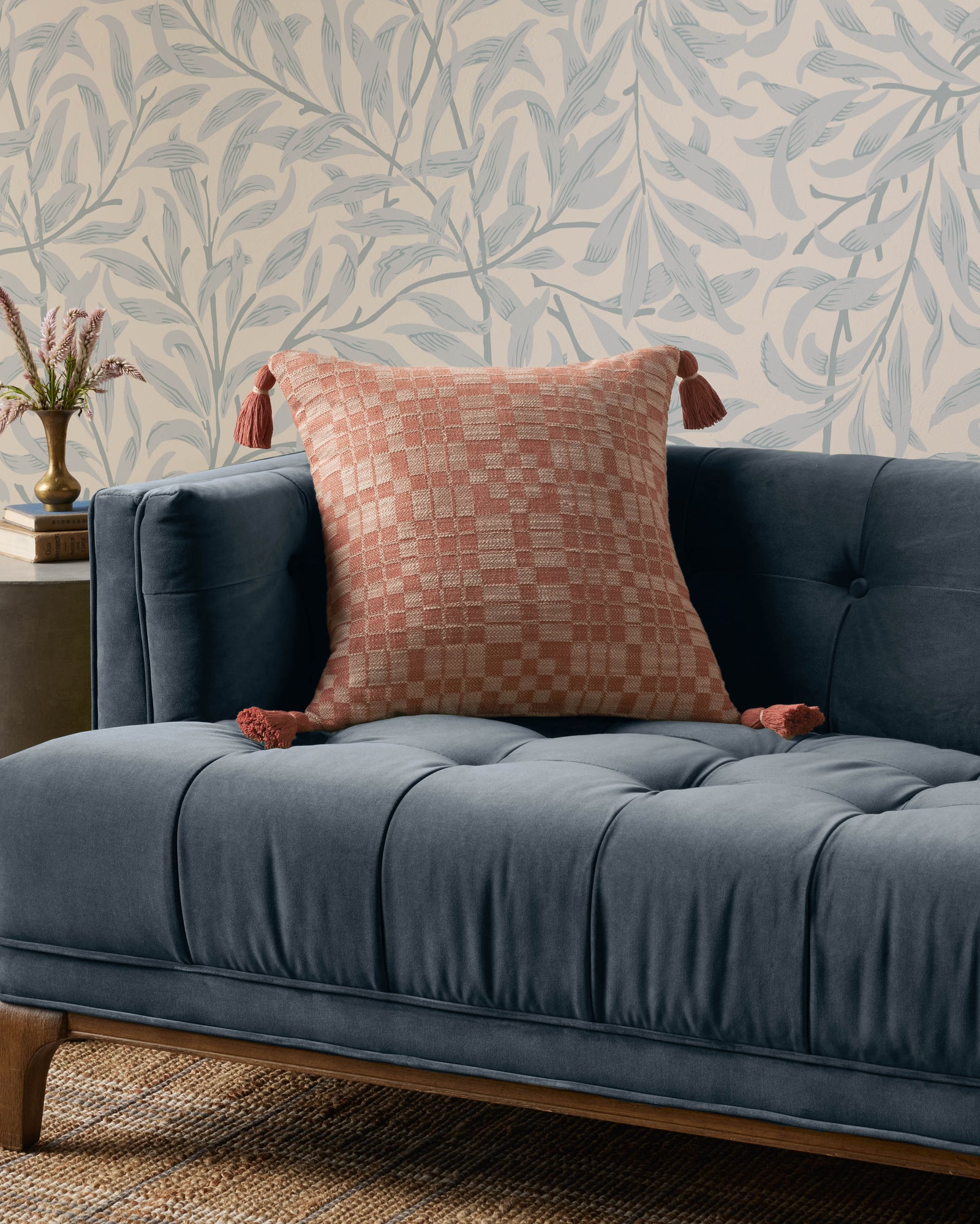 Ellery Clay Pillow — a Loloi pillow at Laurie Yapp Home.