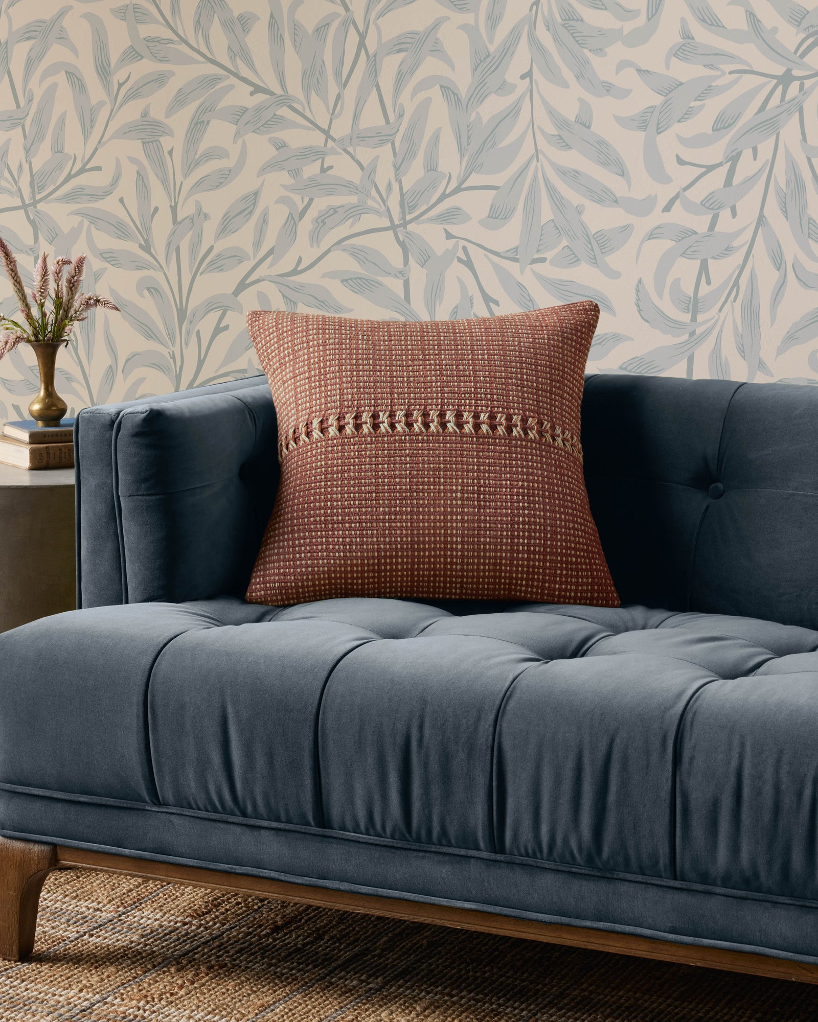 Harvey Rust / Multi Pillow — a Loloi pillow at Laurie Yapp Home.