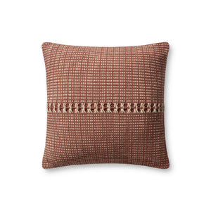 Harvey Rust / Multi Pillow — a Loloi pillow at Laurie Yapp Home.