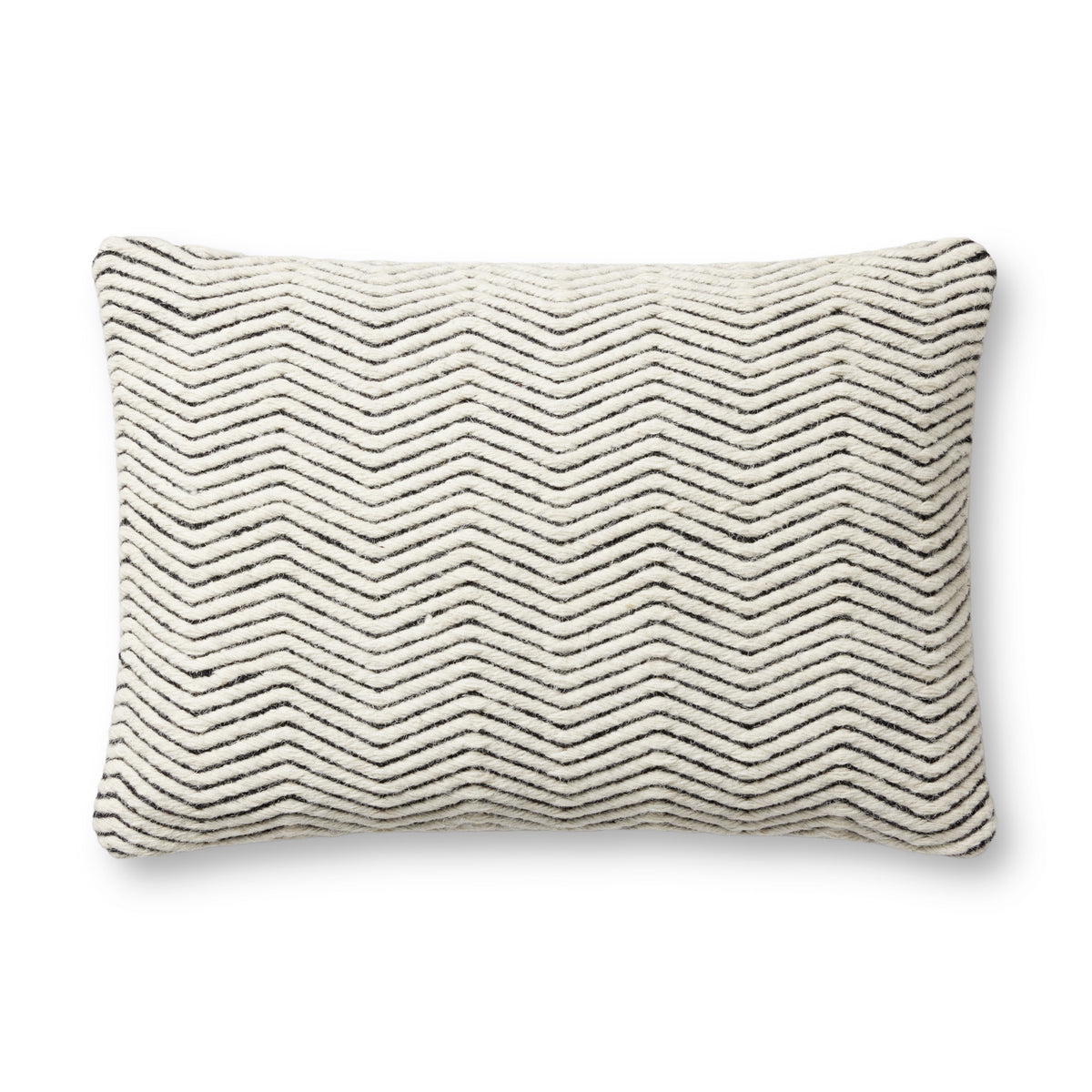 Ivory Pillow (Pattern 1) — a Loloi pillow at Laurie Yapp Home.