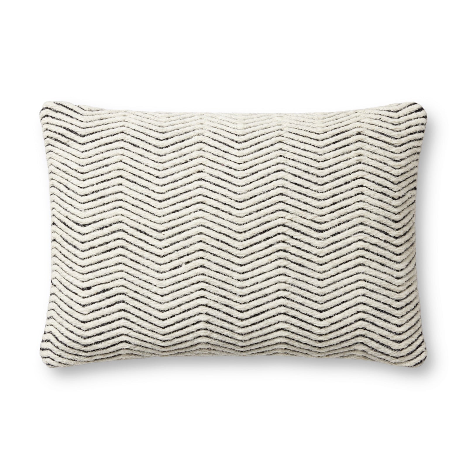 Ivory Pillow (Pattern 1) — a Loloi pillow at Laurie Yapp Home.