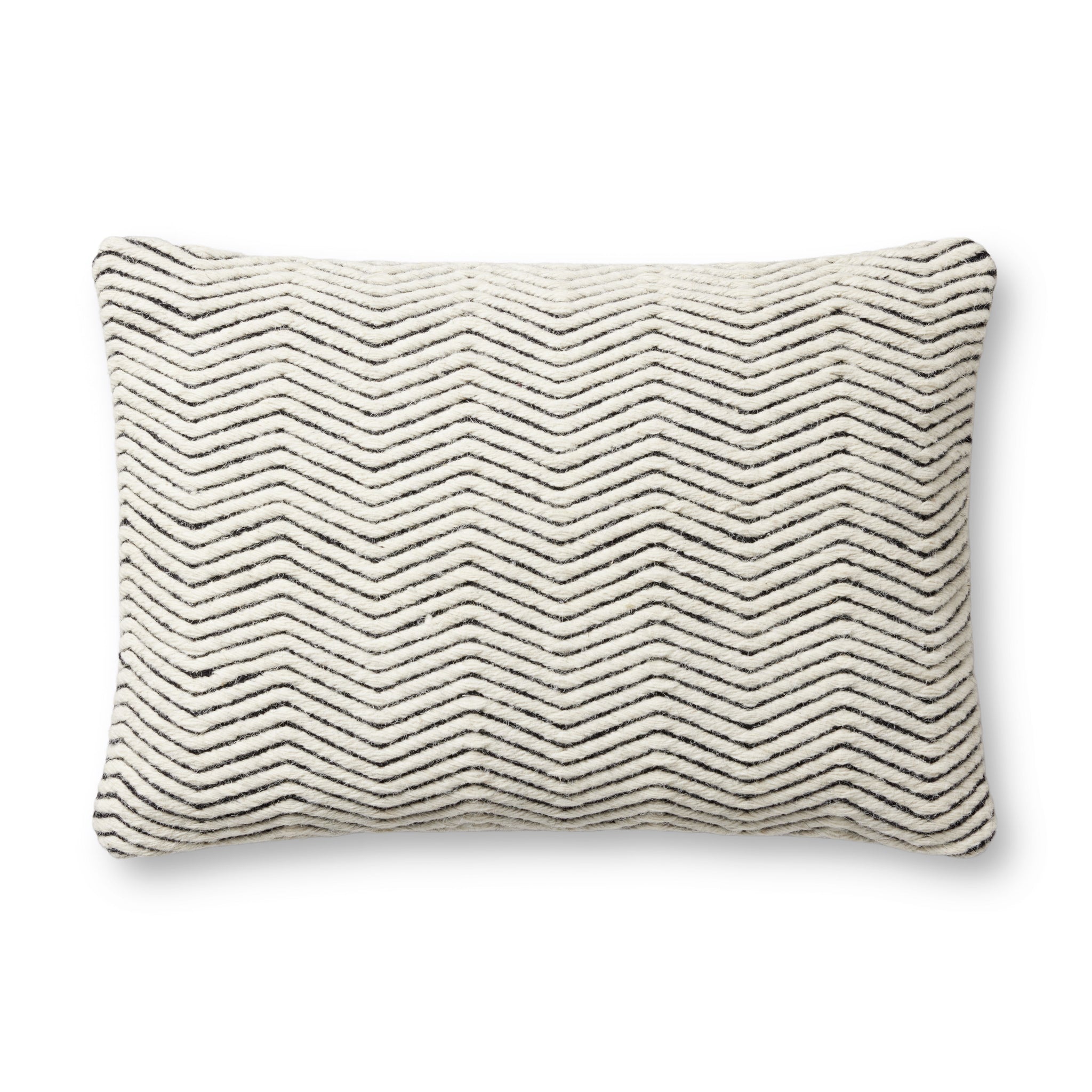 Ivory Pillow (Pattern 1) — a Loloi pillow at Laurie Yapp Home.