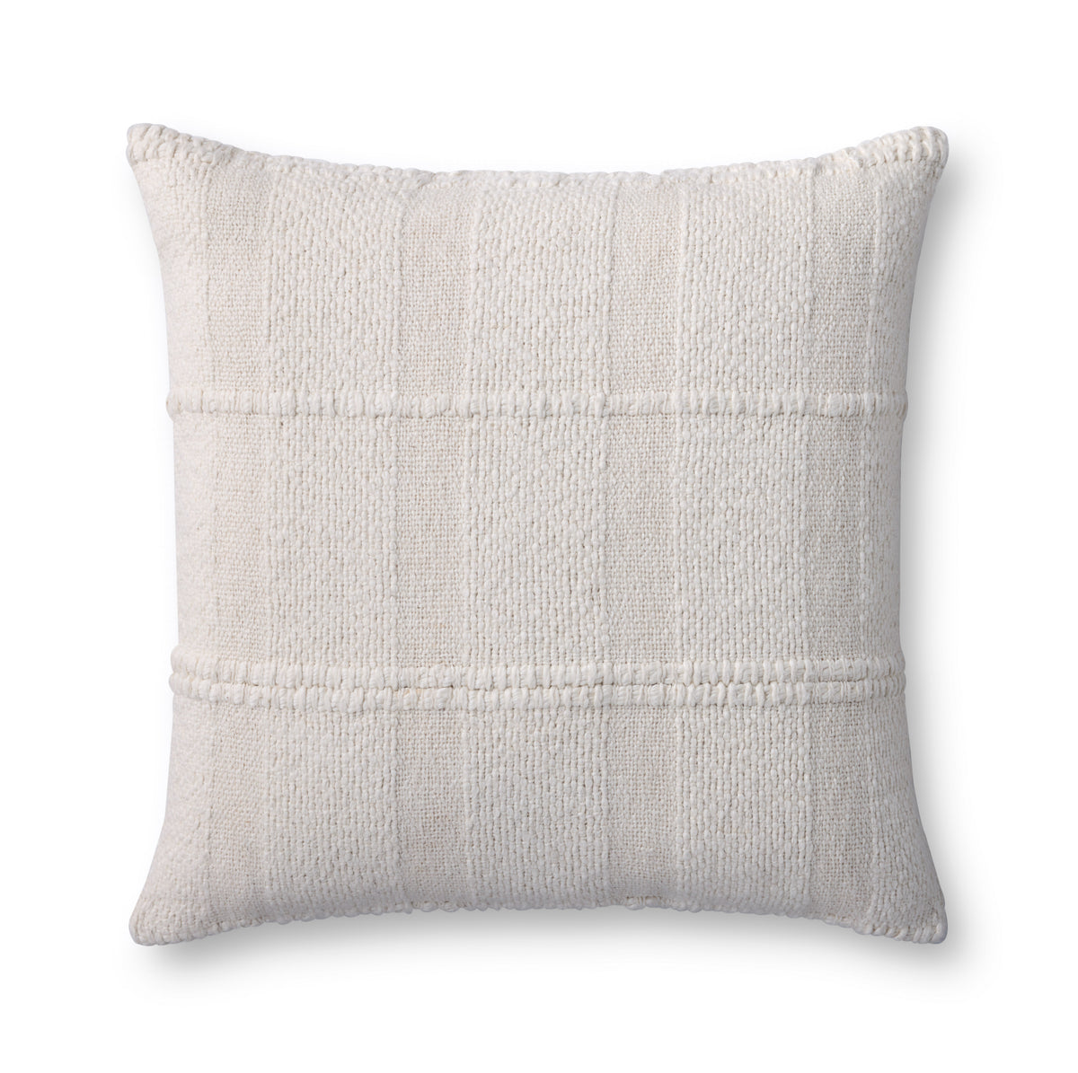 Ivory Pillow (Pattern 13) — a Loloi pillow at Laurie Yapp Home.