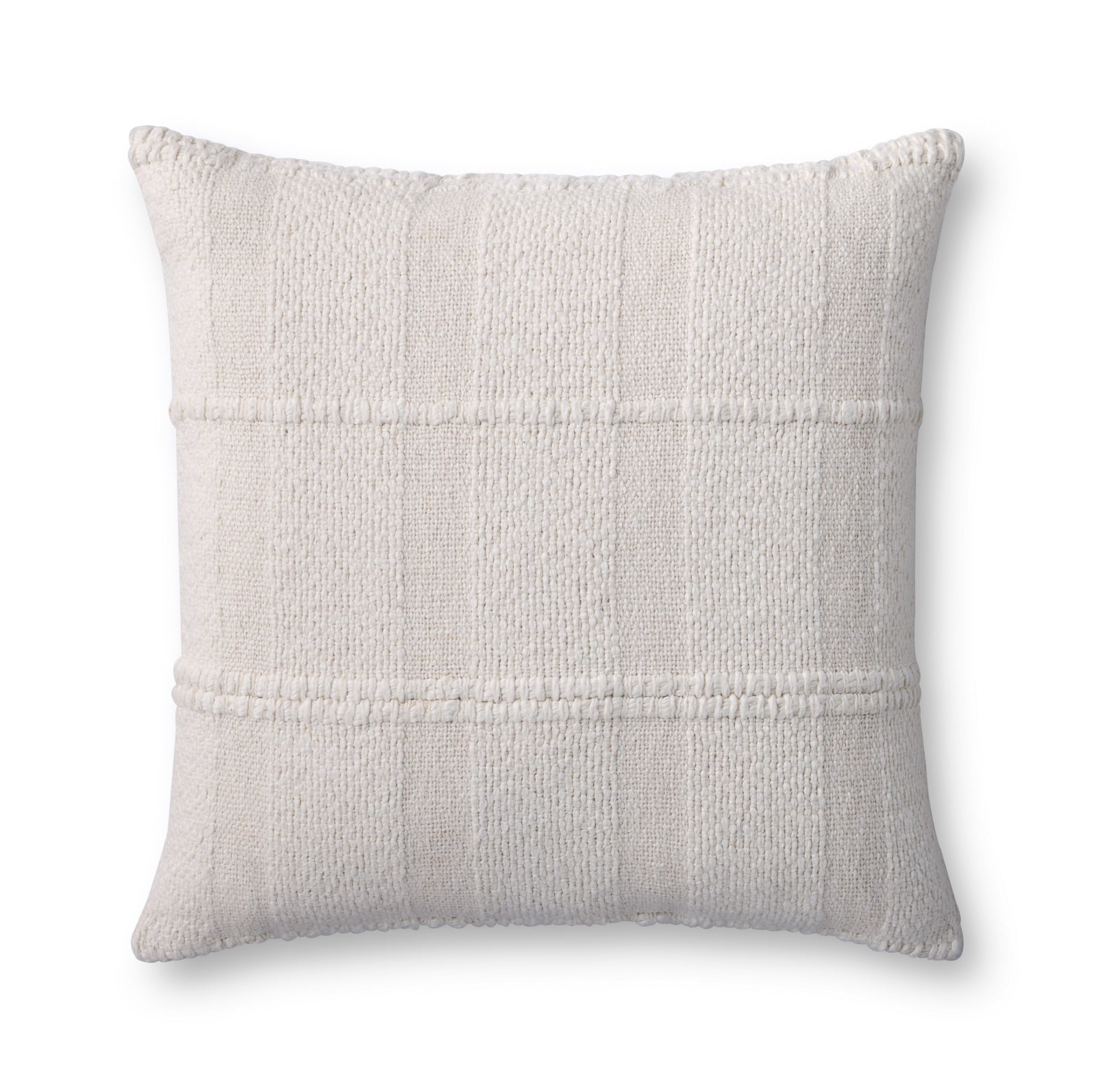 Ivory Pillow (Pattern 13) — a Loloi pillow at Laurie Yapp Home.