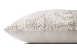 Ivory Pillow (Pattern 13) shown from a different angle to reveal its pattern.