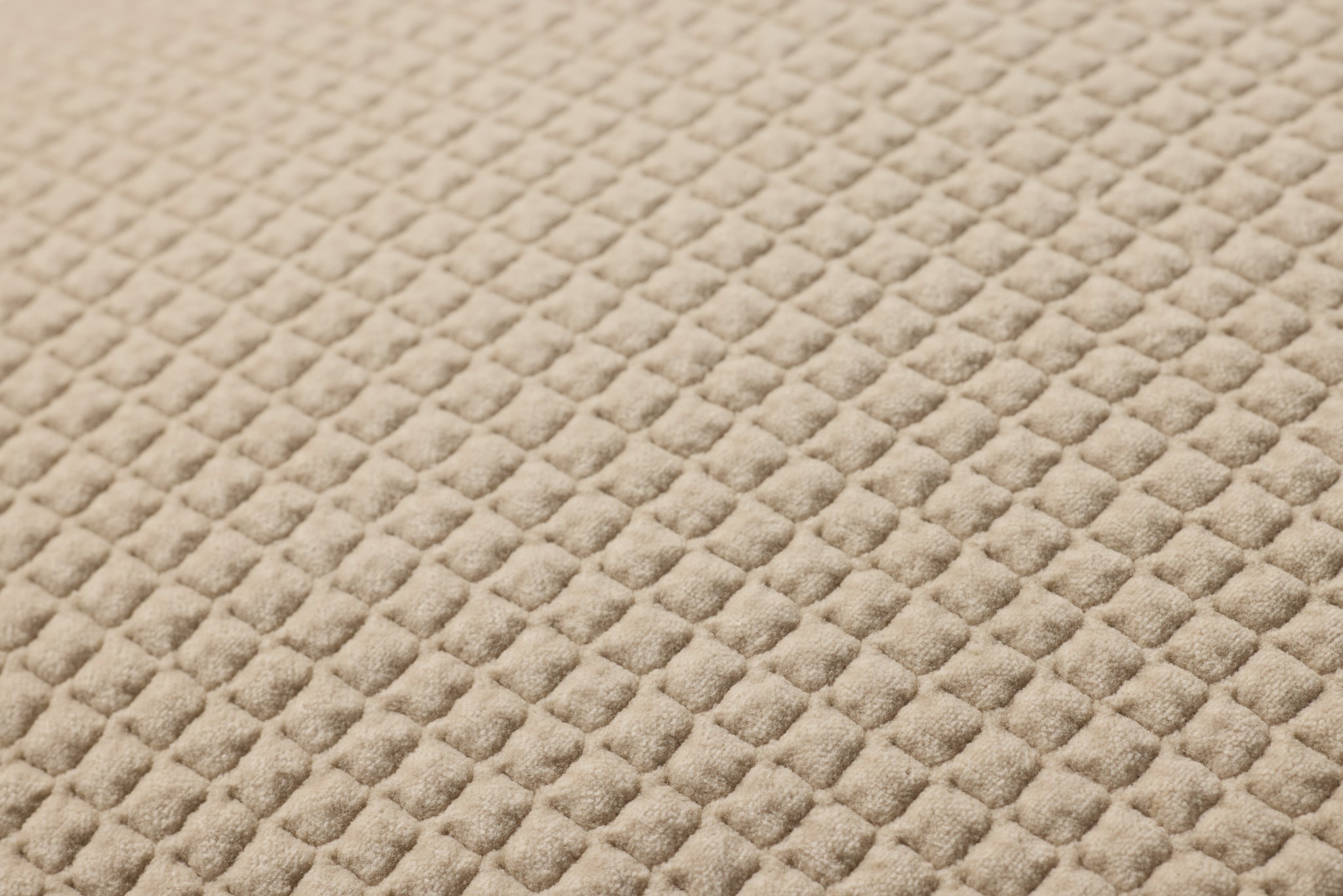 Ivory Pillow (Pattern 14) shown from a different angle to reveal its pattern.