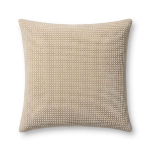 Ivory Pillow (Pattern 14) — a Loloi pillow at Laurie Yapp Home.