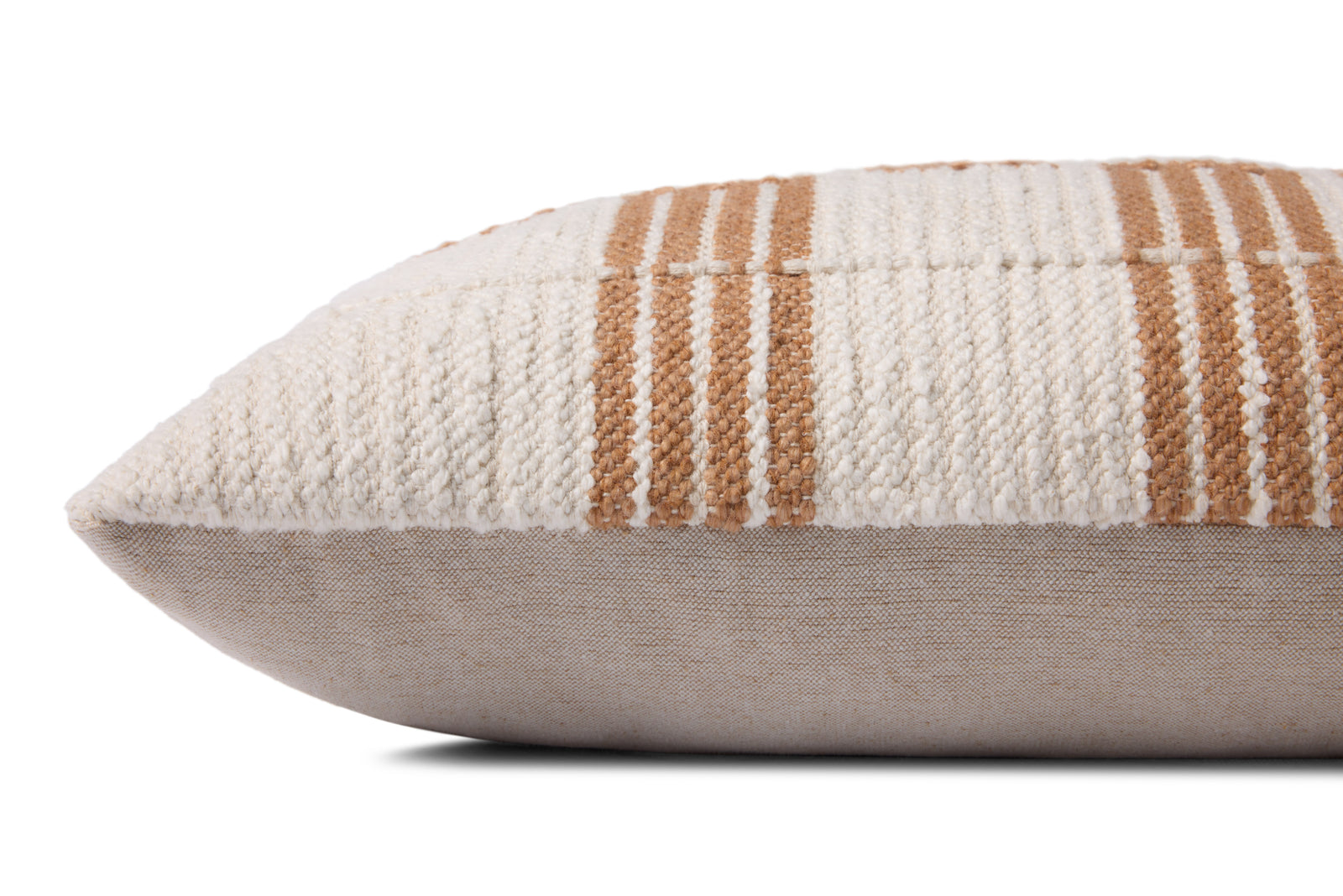Rust / Ivory Pillow (Pattern 2) — a Loloi pillow at Laurie Yapp Home.