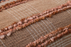 Rust / Multi Pillow (Pattern 4) shown from another angle.