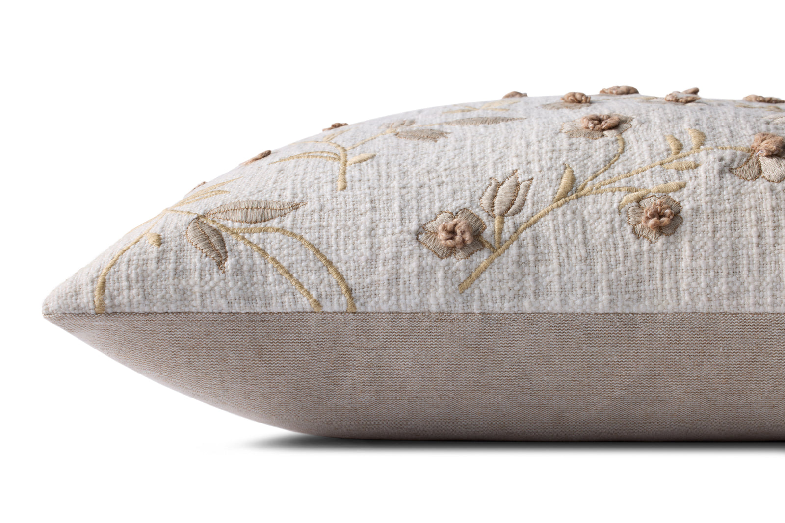 Natural Pillow (Pattern 12) — a Loloi pillow at Laurie Yapp Home.