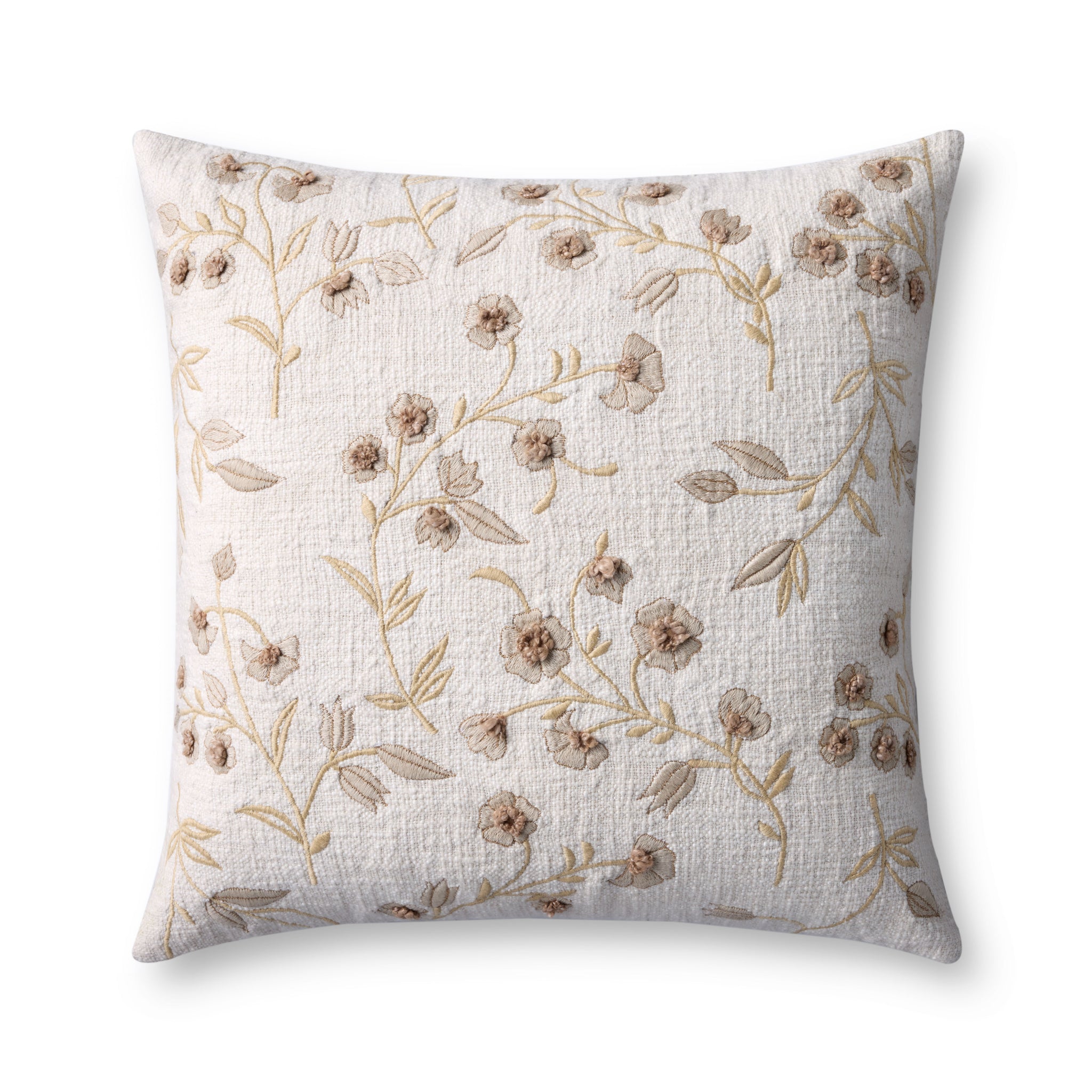 Natural Pillow (Pattern 12) — a Loloi pillow at Laurie Yapp Home.