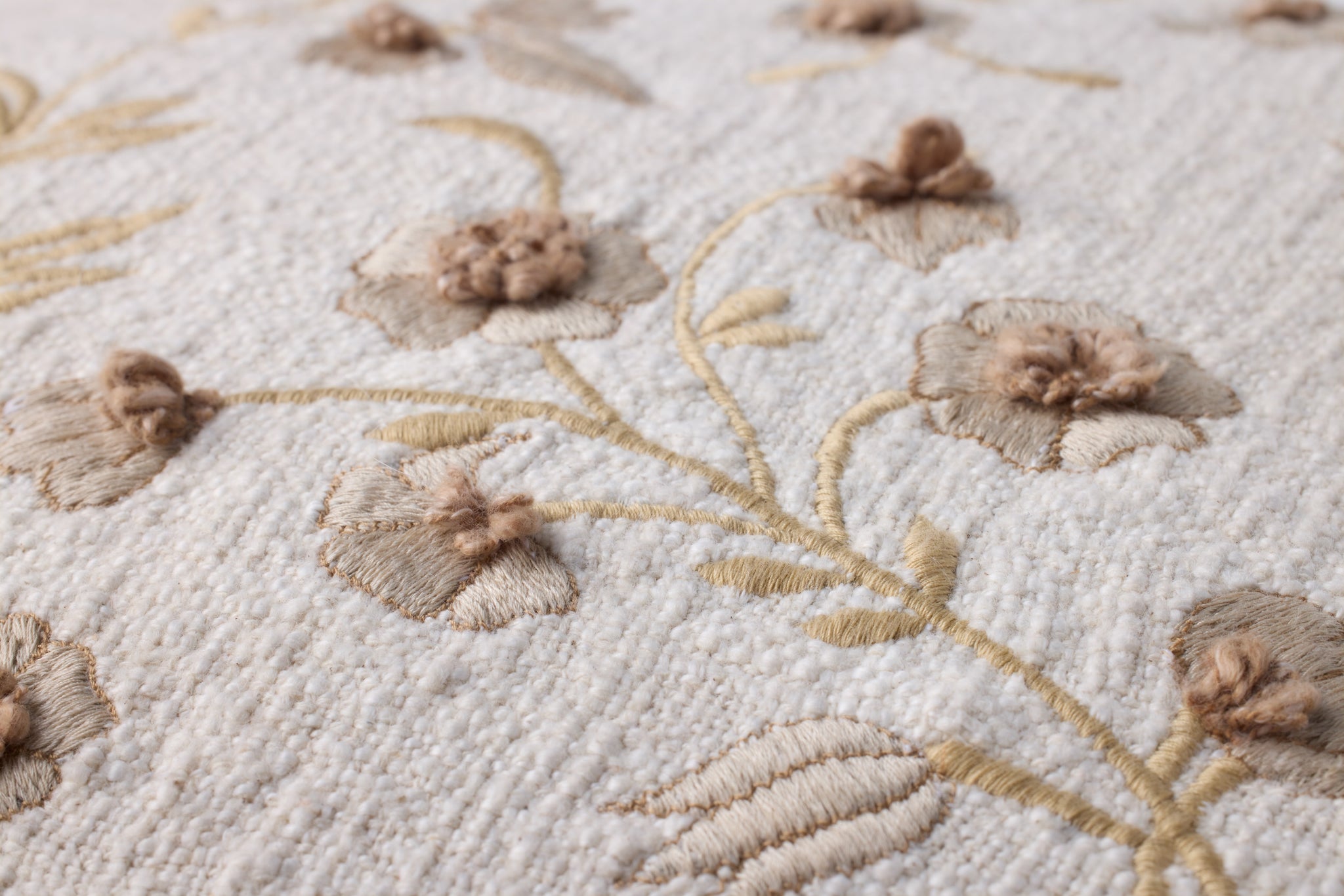 Natural Pillow (Pattern 12) shown from a different angle to reveal its pattern.