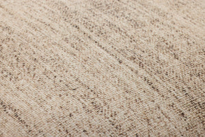 Brown / Ivory Pillow (Pattern 2) shown from a different angle to reveal its pattern.
