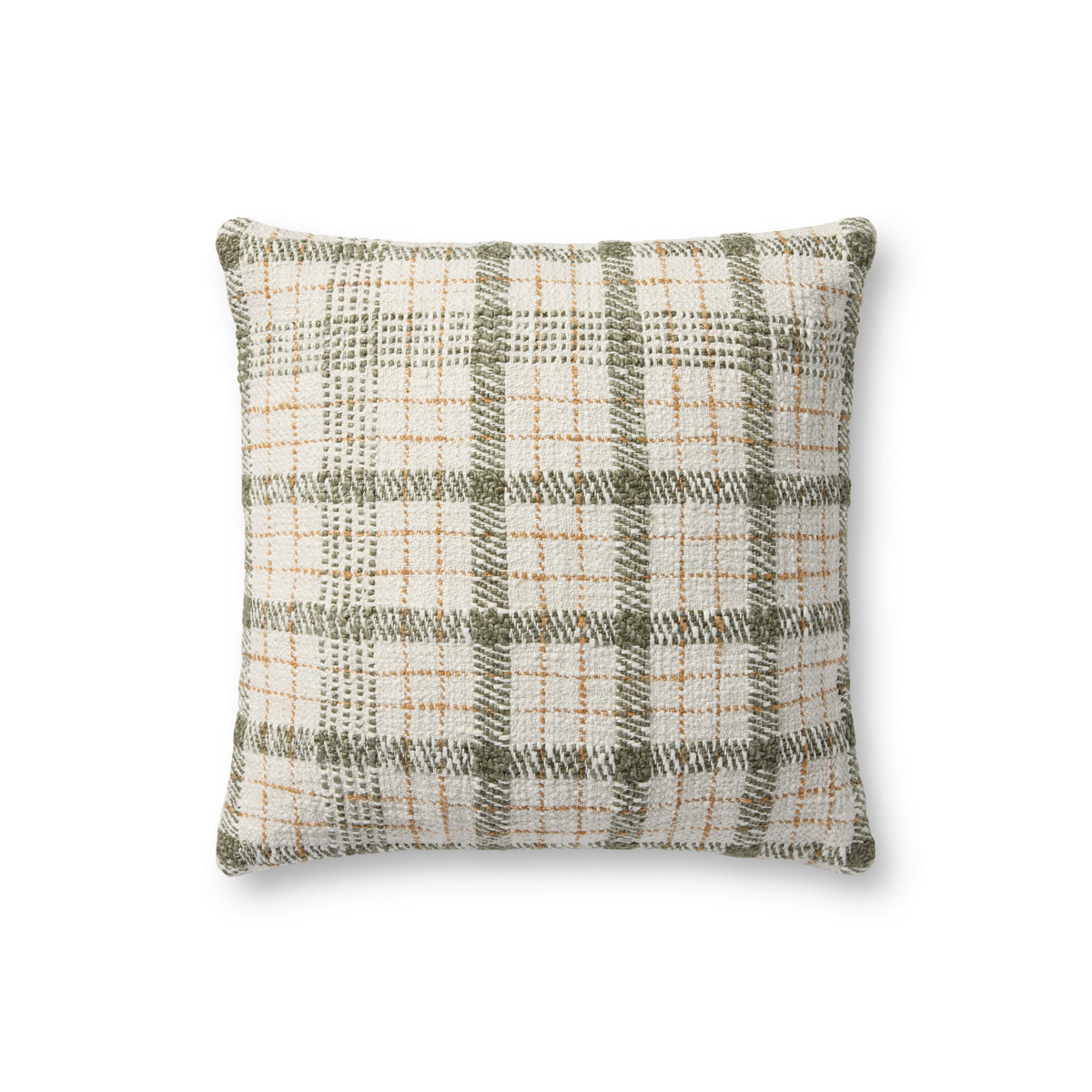 Walter Green / Ivory Pillow — a Loloi pillow at Laurie Yapp Home.