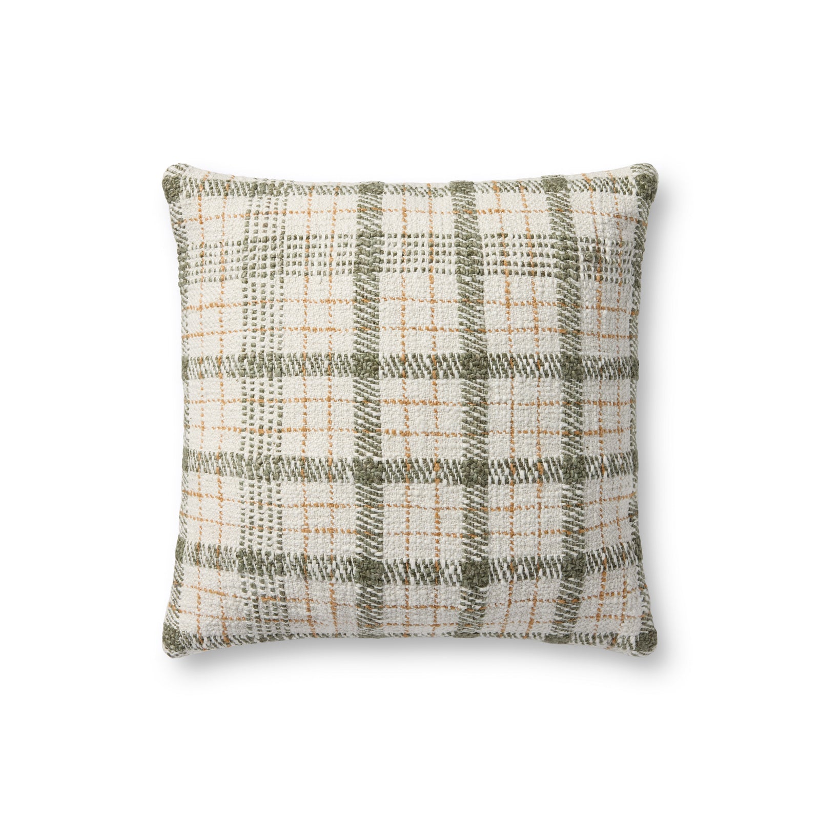 Walter Green / Ivory Pillow — a Loloi pillow at Laurie Yapp Home.
